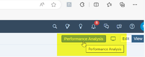 Performance Monitoring in a SAP Analytics Cloud (SAC) Story