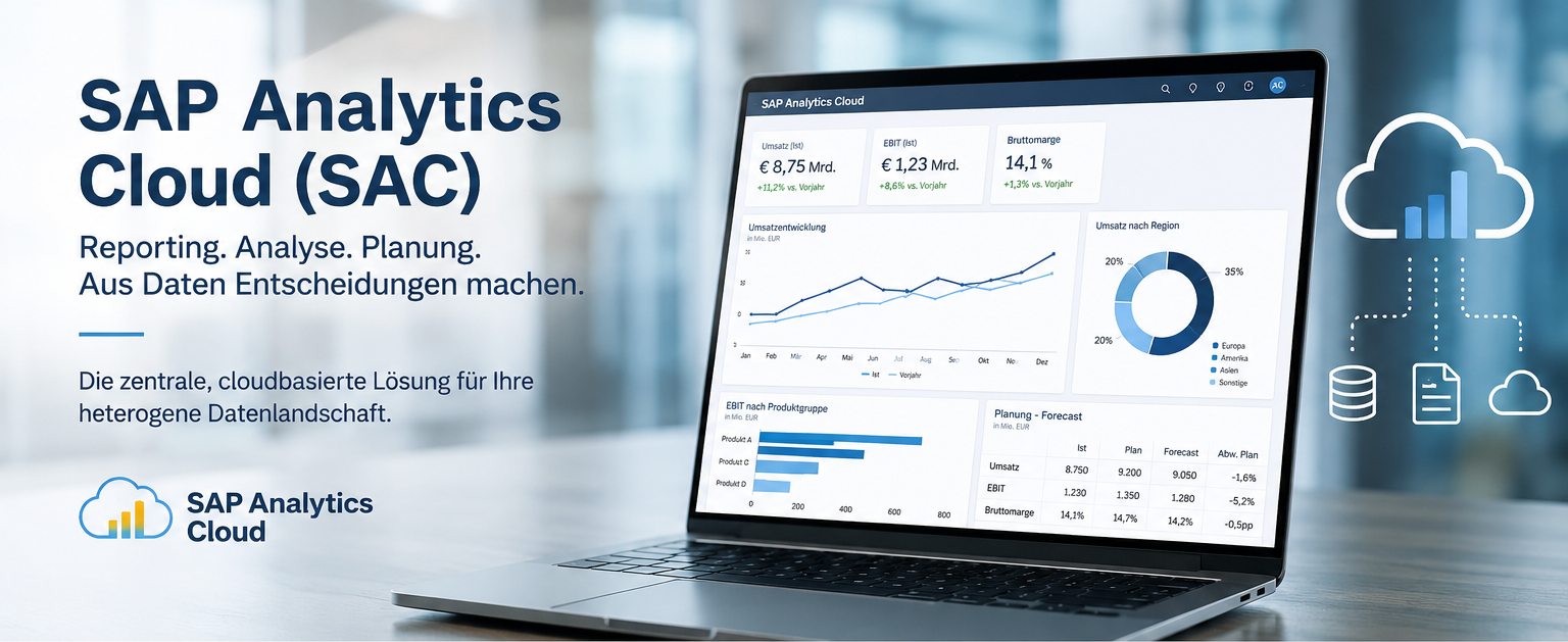 SAP Analytics Cloud Dashboard