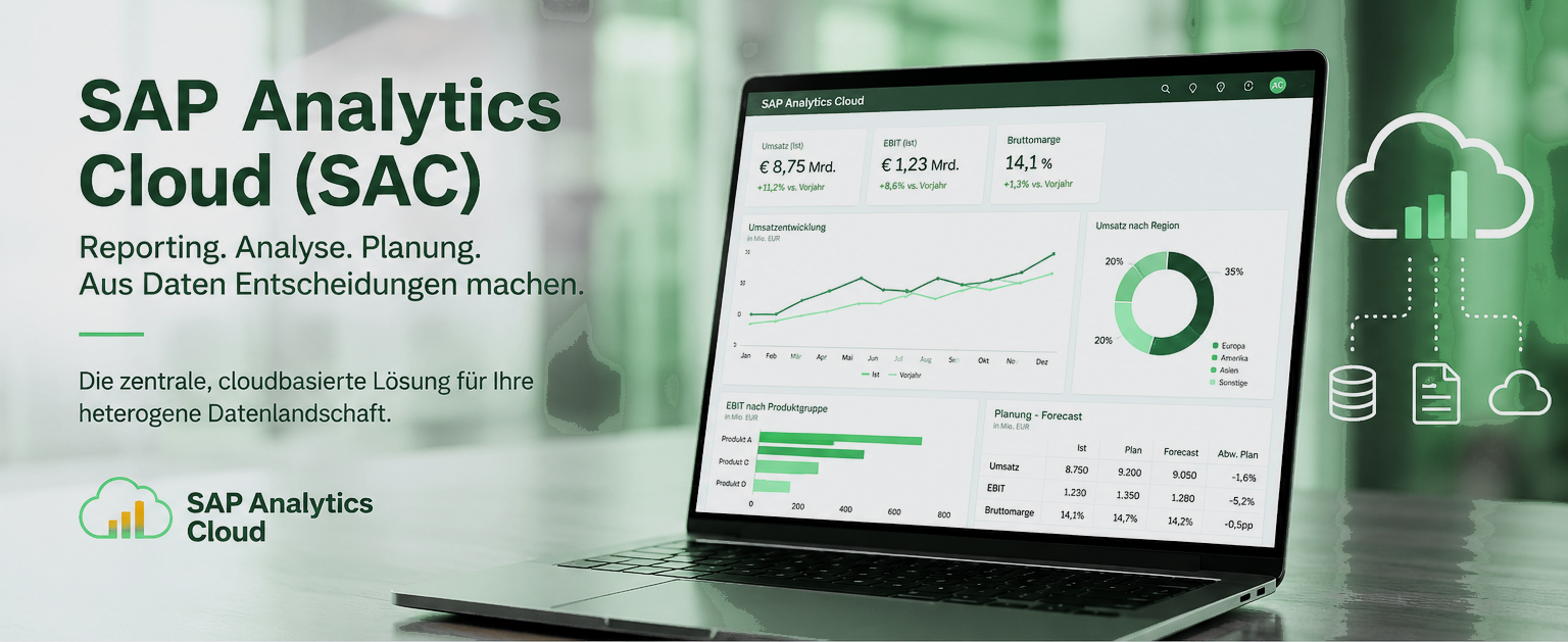 SAP Analytics Cloud Dashboard
