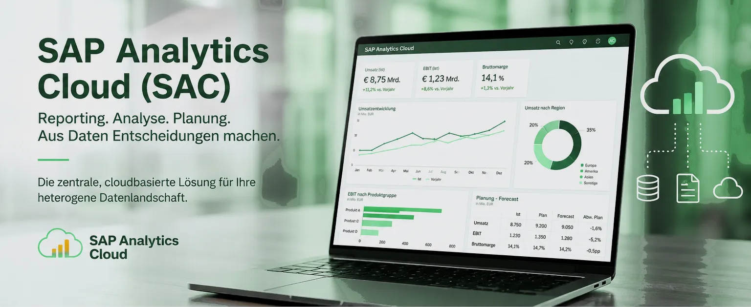 SAP Analytics Cloud Dashboard